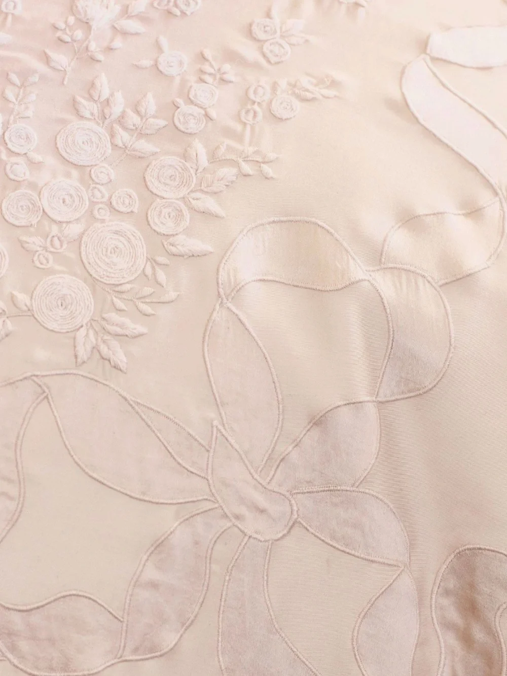 NWT LoveShackFancy Rococo Bow Duvet Cover Full/Queen Pottery Barn